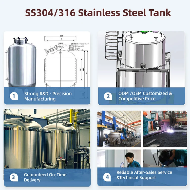 Storage Tank With Ladder
