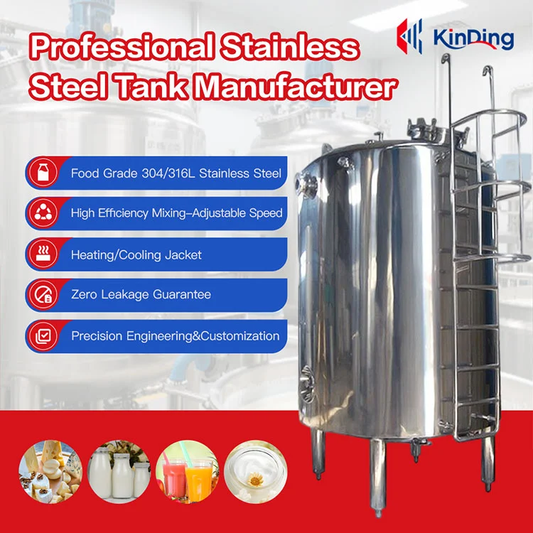 Storage Tank With Ladder