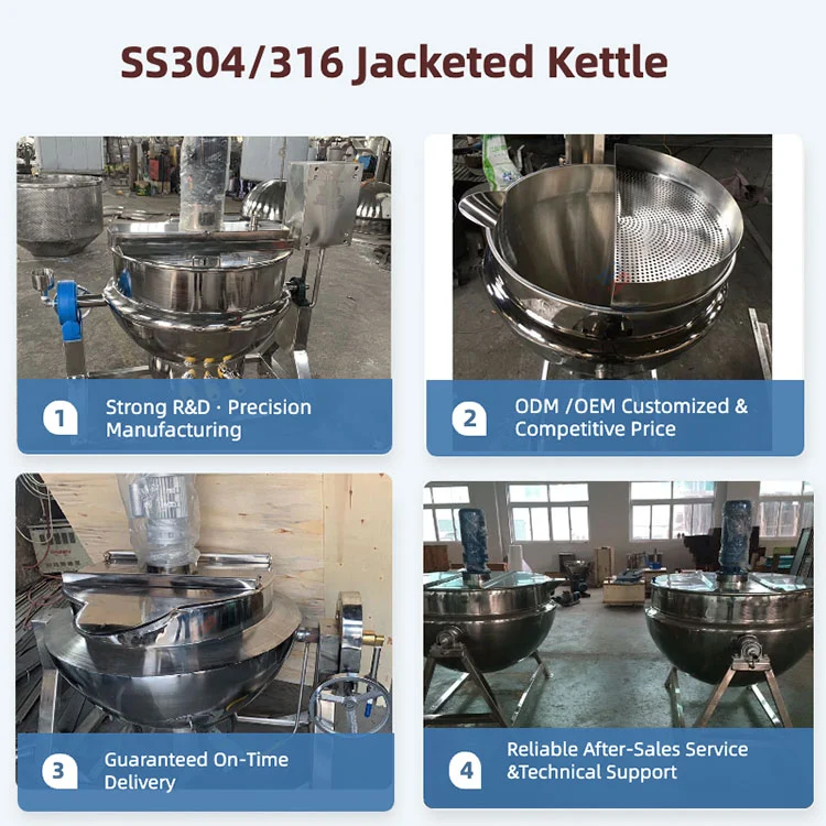 Electric Heating Jacketed Kettle