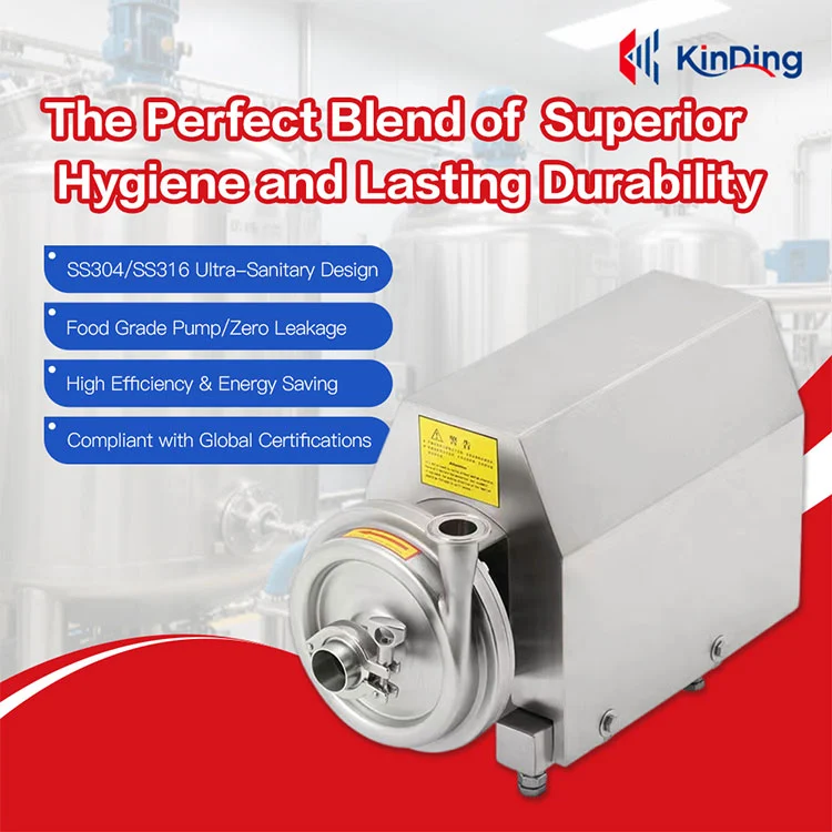 Mobile Sanitary Centrifugal Pump