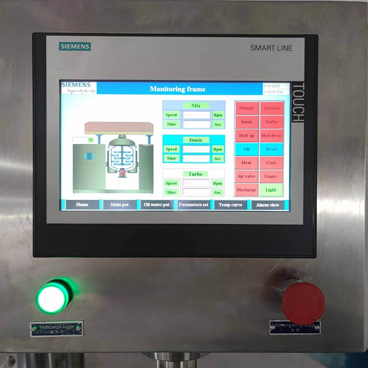 Hydraulic Lifting Mixing Emulsifying Tank Hydraulic Lifting Mixing Emulsifying Tank