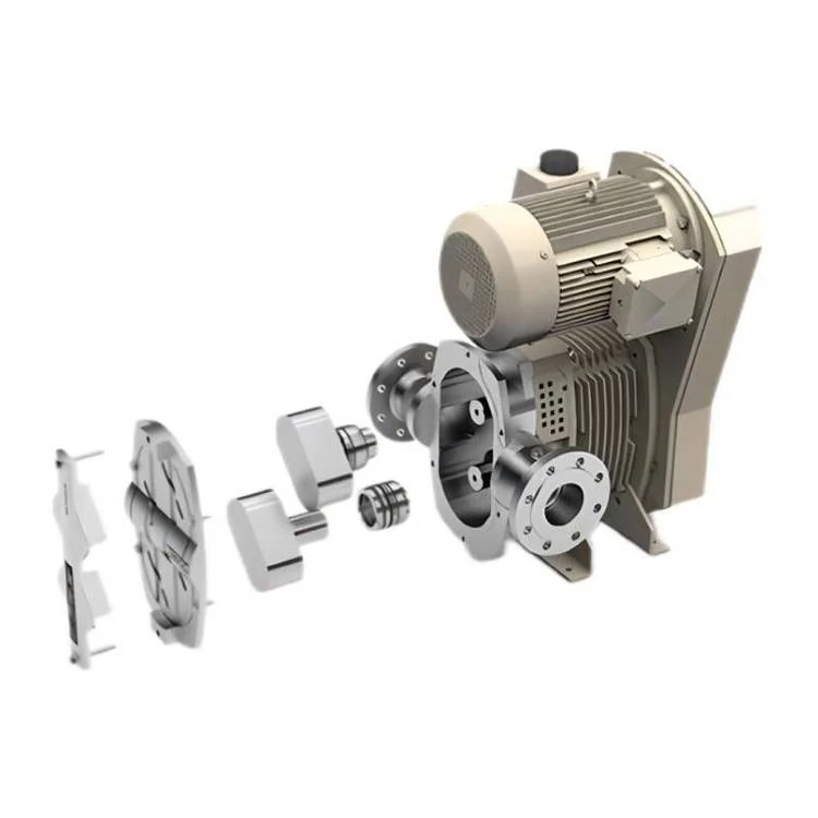 Лопастной насос с рубашкой